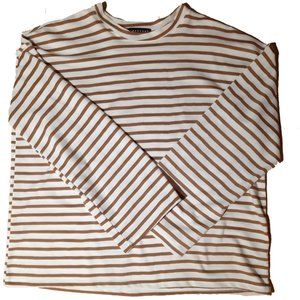 Korean Stripped Shirt Yellow